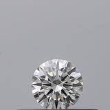 0.18 carat Round diamond D VVS1 Excellent