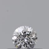 0.19 carat Round diamond E  VVS1 Excellent