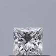 0.35 carat Princess diamond E VVS1 