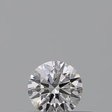 0.18 carat Round diamond F  VVS1 Excellent