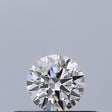 0.25 carat Round diamond F IF Excellent