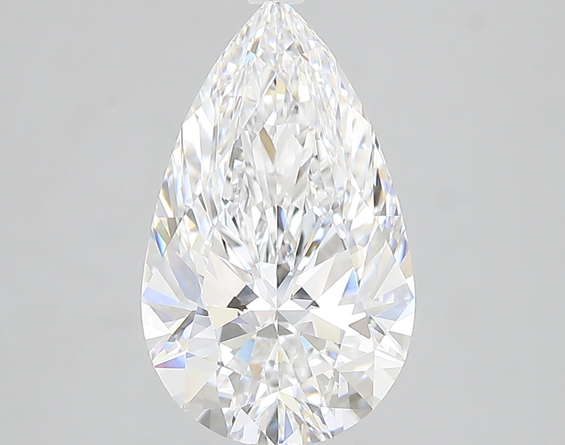 3.08 carat Pear diamond D  FL Excellent