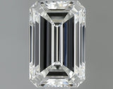 0.55 carat Emerald diamond H VVS2 