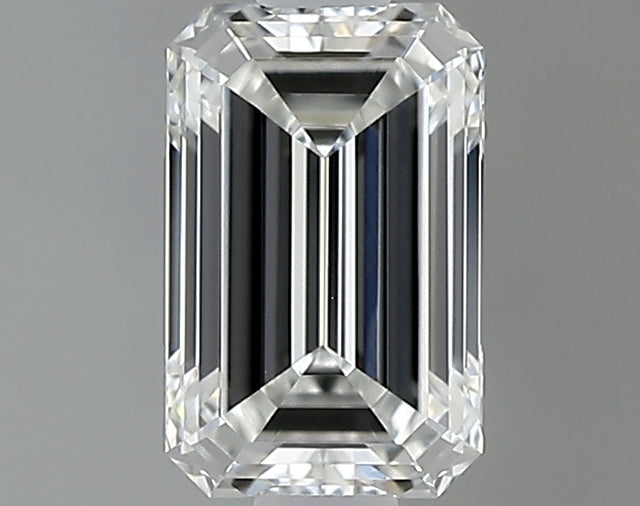 0.55 carat Emerald diamond H VVS2 