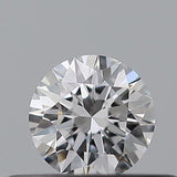0.24 carat Round diamond D  VVS2 Excellent