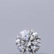 0.18 carat Round diamond D VVS1 Excellent