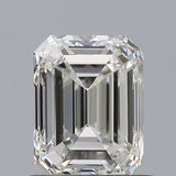 0.92 carat Emerald diamond H  IF