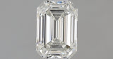 0.71 carat Emerald diamond H VVS1 