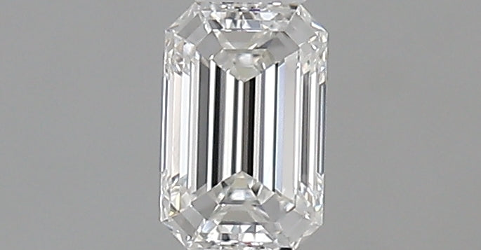 0.26 carat Emerald diamond E VVS2 