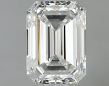 1.00 carat Emerald diamond H VVS2 