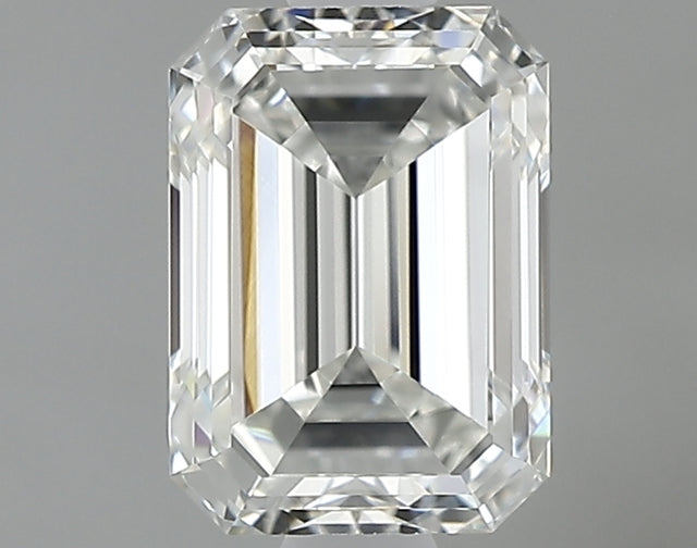1.00 carat Emerald diamond H VVS2 