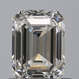 0.70 carat Emerald diamond E VVS1 