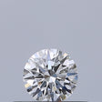 0.28 carat Round diamond D IF Excellent