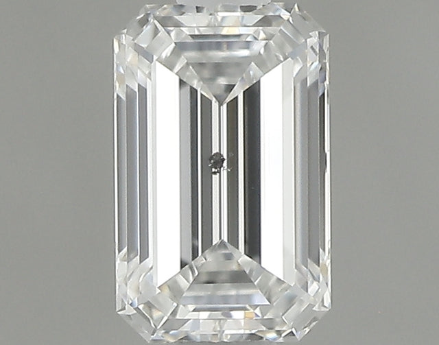 0.50 carat Emerald diamond F SI2 