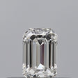 0.24 carat Emerald diamond F VVS1 