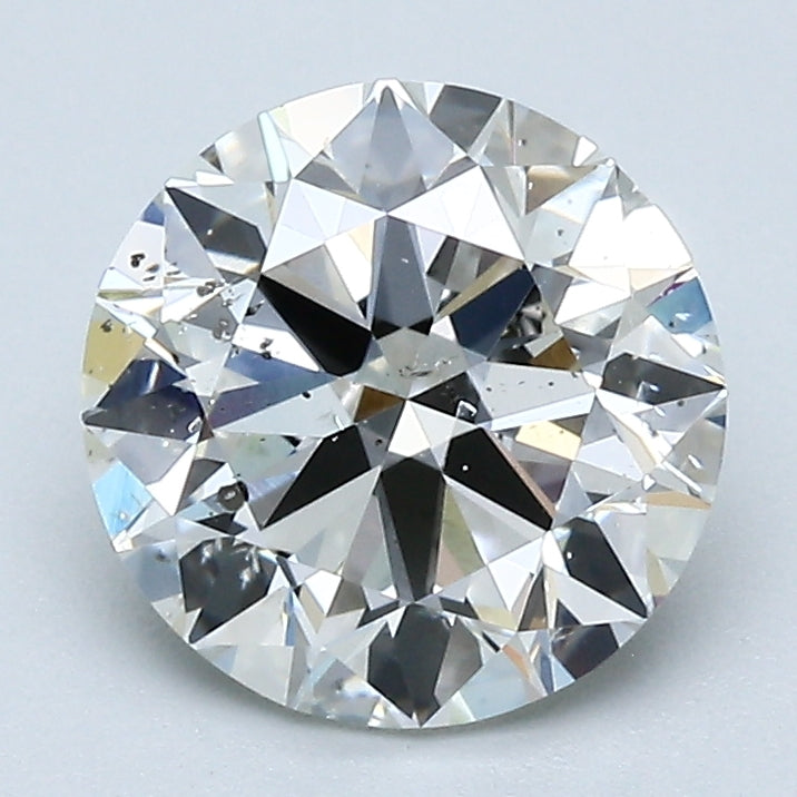 2.01 carat Round diamond J  SI2 Excellent