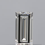 0.24 carat Baguette diamond G VVS2 