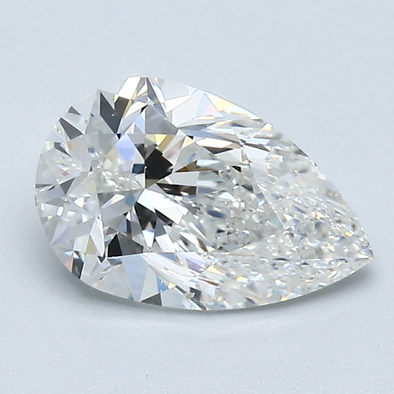 1.50 carat Pear diamond F  SI1