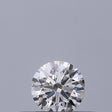 0.19 carat Round diamond E VVS1 Excellent