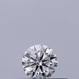 0.18 carat Round diamond E VVS1 Excellent