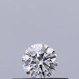 0.18 carat Round diamond E VVS2 Excellent
