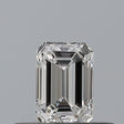 0.23 carat Emerald diamond E IF 