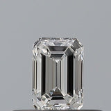 0.23 carat Emerald diamond E IF 