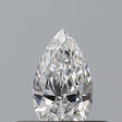 0.23 carat Pear diamond D IF 