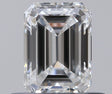 0.50 carat Emerald diamond E VVS1 