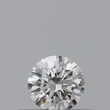 0.21 carat Round diamond F  IF Excellent