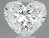 0.32 carat Heart diamond D  SI1
