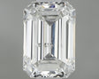 0.60 carat Emerald diamond F I1 
