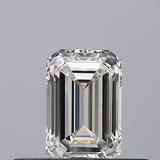 0.33 carat Emerald diamond E  VS1