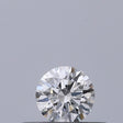 0.18 carat Round diamond E VVS2 Excellent