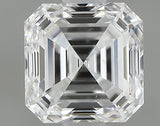 0.92 carat Asscher diamond D VS2 