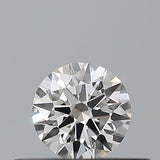 0.21 carat Round diamond E IF Excellent