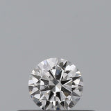0.18 carat Round diamond E  VVS2 Excellent