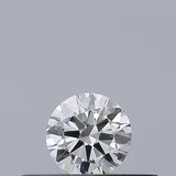 0.18 carat Round diamond E IF Excellent
