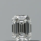 0.23 carat Emerald diamond E VVS1 