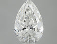 0.30 carat Pear diamond F IF 