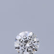 0.18 carat Round diamond E VVS2 Excellent