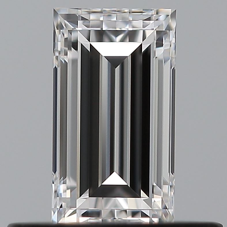 0.49 carat Baguette diamond D  VVS2