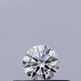 0.18 carat Round diamond F IF Excellent