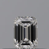 0.25 carat Emerald diamond E  VVS1