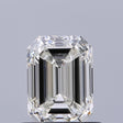 0.72 carat Emerald diamond G IF Excellent