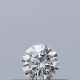0.18 carat Round diamond G IF Excellent