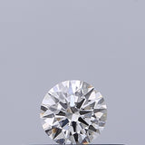 0.19 carat Round diamond E VVS1 Excellent