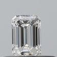 0.23 carat Emerald diamond E VVS1 