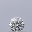 0.18 carat Round diamond E VVS1 Excellent
