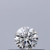 0.18 carat Round diamond E VVS1 Excellent